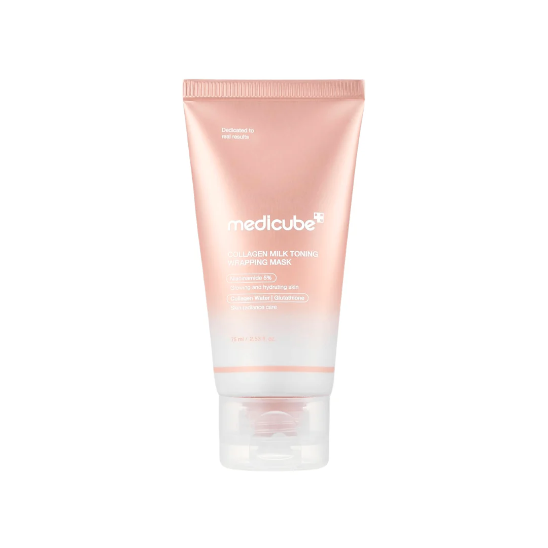 ماسك توحيد اللون كولاجين ميدكيوب - 75مل | Medicube Collagen Milk Toning Wrapping Mask - Image 2