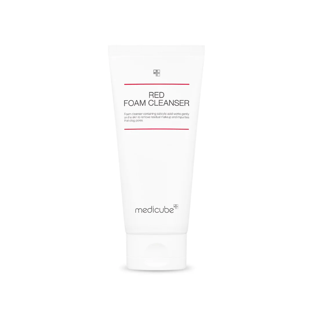 غسول ريد سالسليك ميدكيوب - 120مل | Medicube Red Foam Cleanser