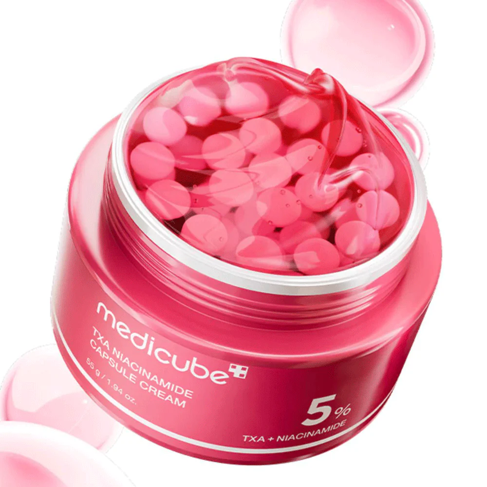 كريم كبسولات نياسينمايد ميدكيوب - 55غرام | Medicube txa + niacinamide 5% capsule cream - Image 3