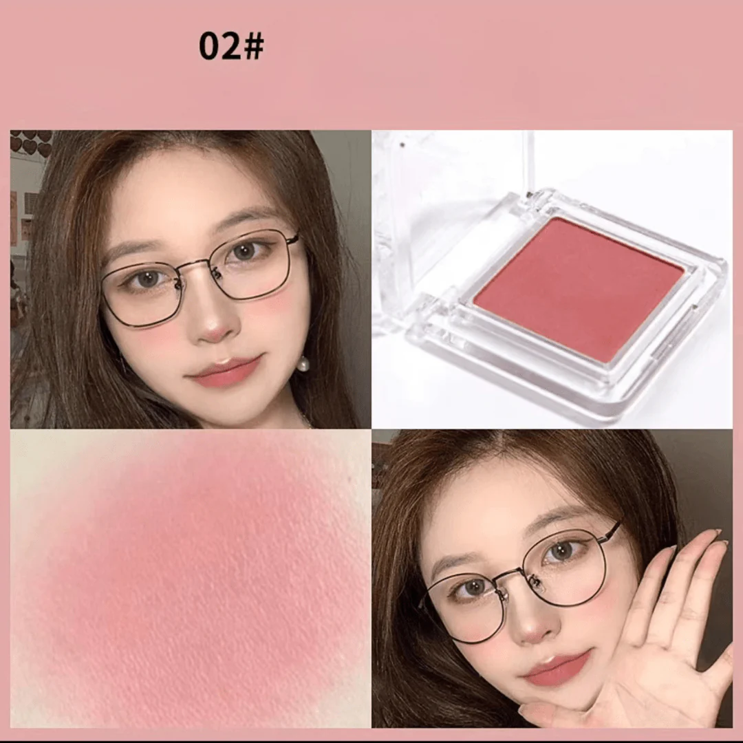سيت بلشر باودر ( 4 قطع ) ميباوجي | MEIBAOGE Pretty Blush Powder - Image 3