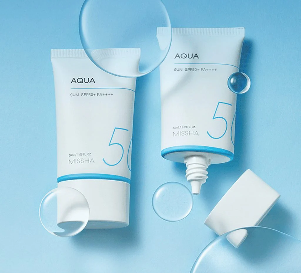 واقي شمس آكوا ميشا - 50مل | Missha Aqua Sunscreen Spf50+ Pa++++ - Image 3