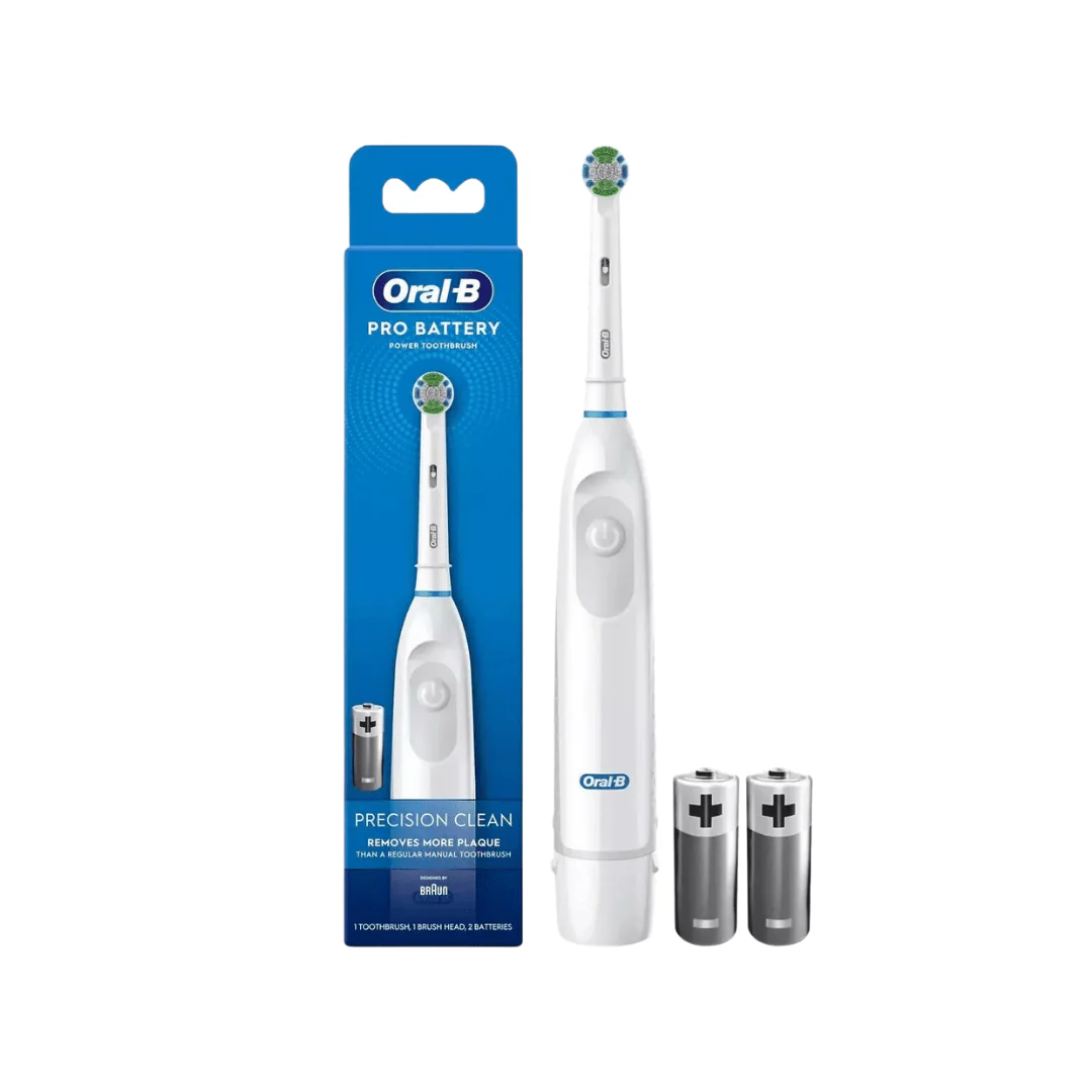 فرشاة اسنان كهربائية اورال بي | Oral-B pro battery electric toothbrush