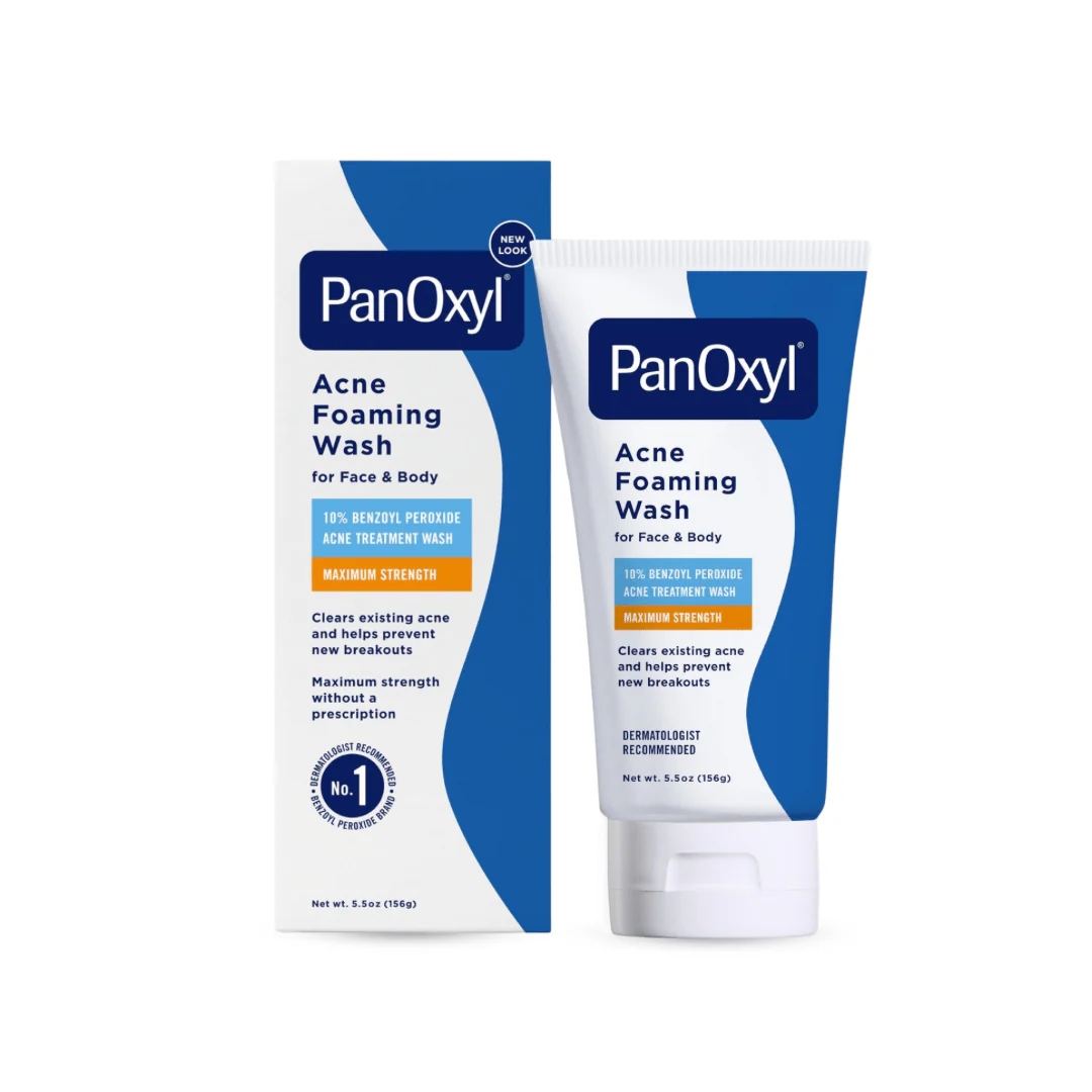 غسول بانوكسيل للوجه والجسم - 156غرام | panoxyl acne foaming 10% benzoyl peroxide - Image 2