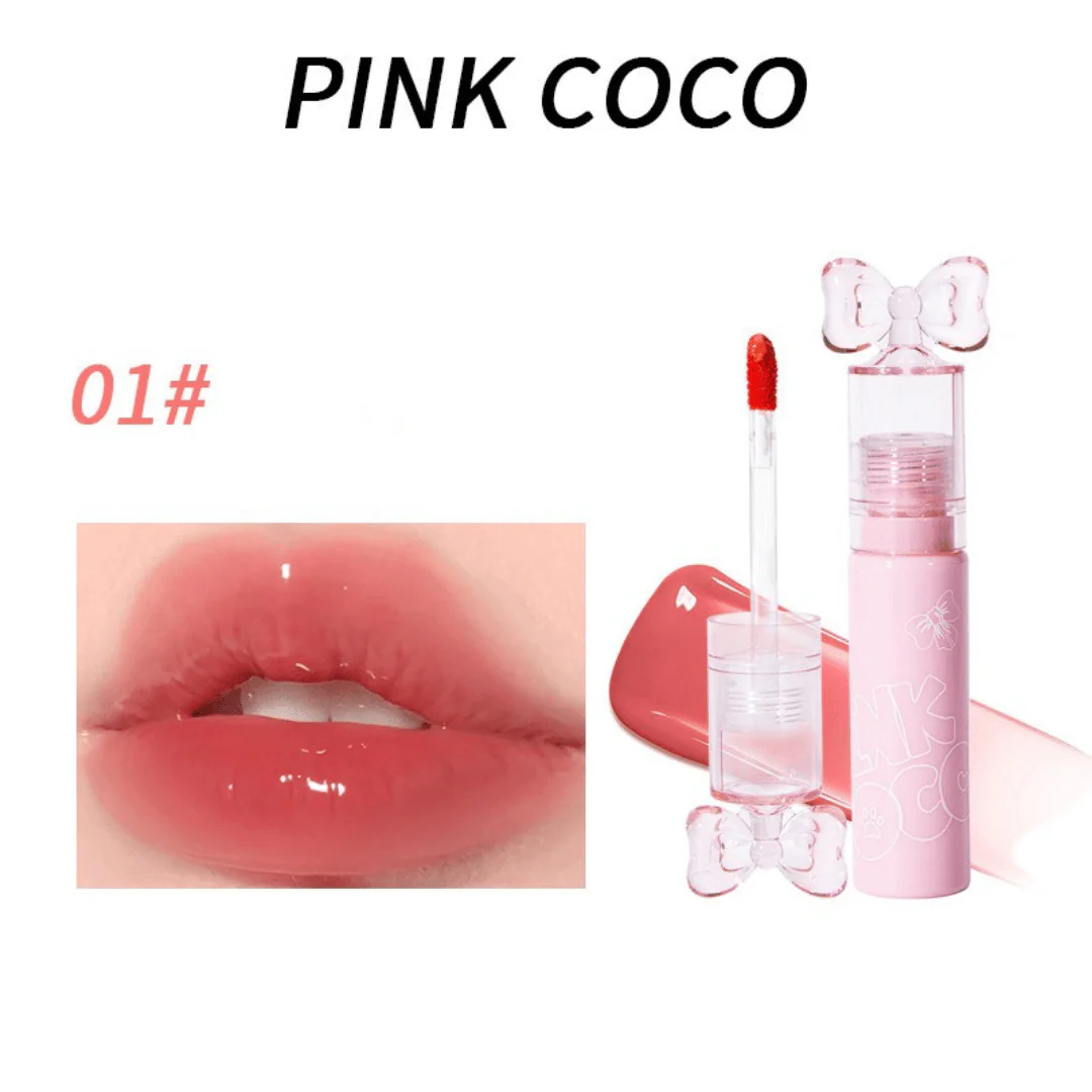 ليب كلوس فيونكة بنك كوكو | Pink Coco Lipgloss Glaze - Image 3