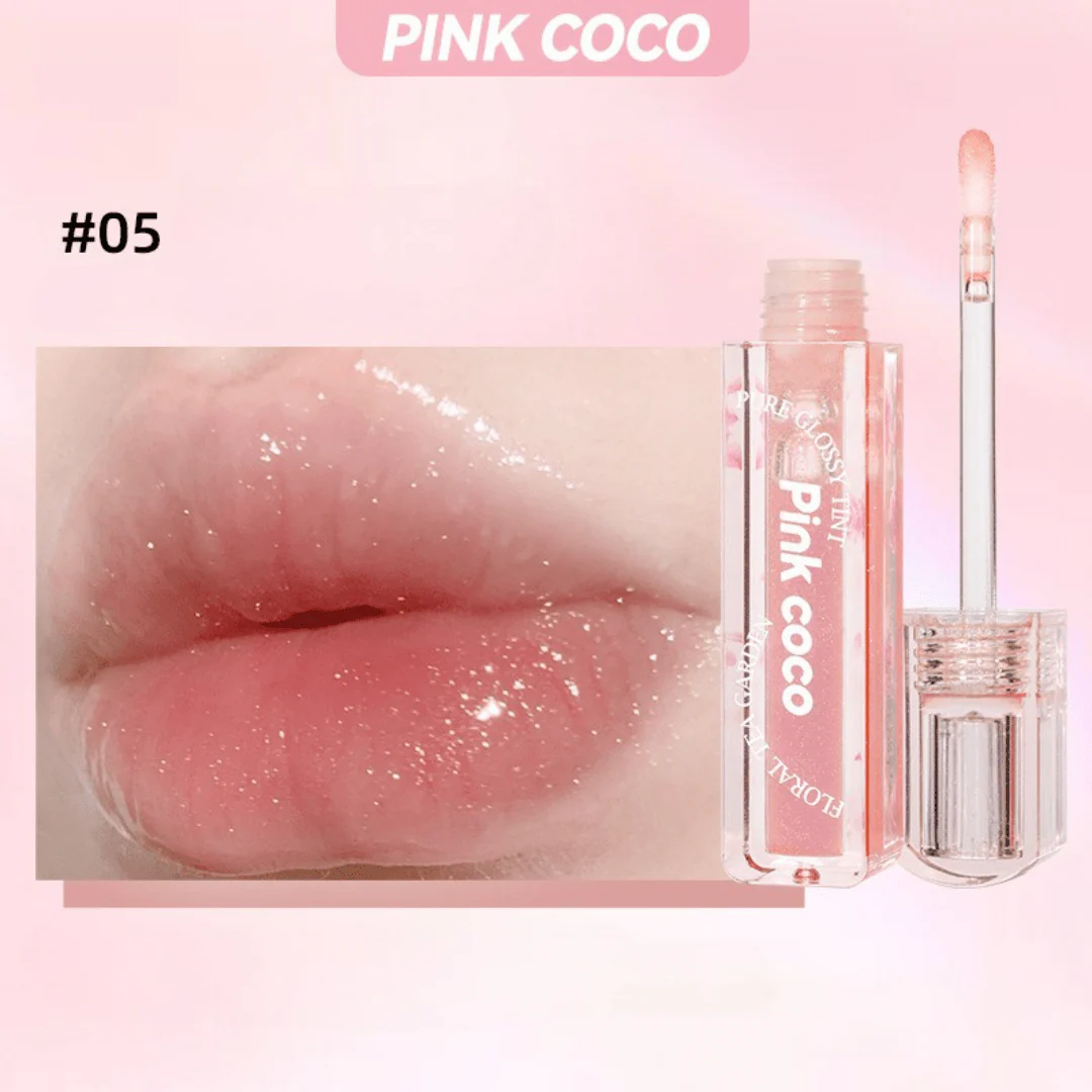 بيور كلوس تنت بنك كوكو | Pink Coco Pure Glossy Tint - Image 7