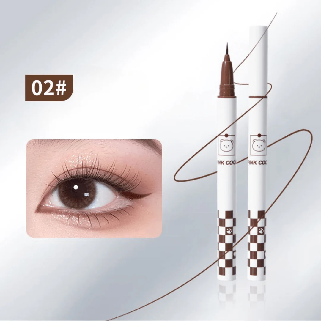 قلم ايلاينر واتر بروف بنك كوكو | Pink Coco Small Mark Waterproof Eyeliner Liquid Pen - Image 3
