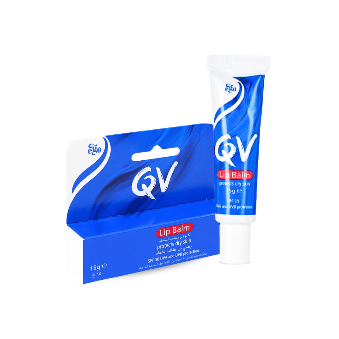 مرطب شفاه كيو في - 15غرام | QV Lip Balm Spf 30