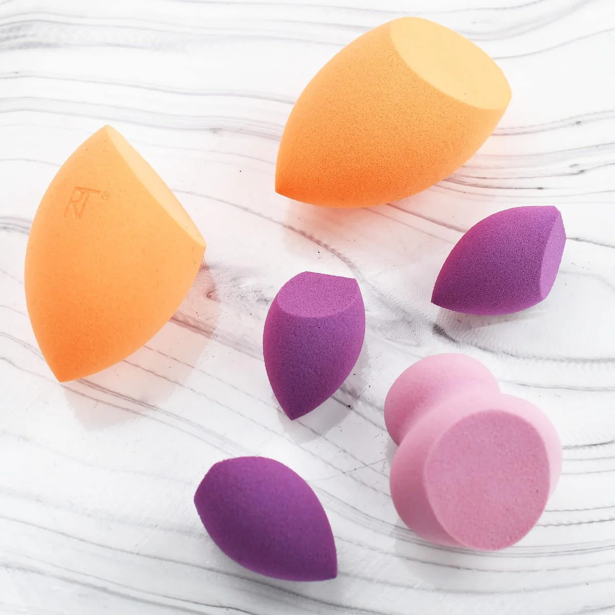 سيت ميركل بيوتي بلندر ريل تكنيك | Real Techniques 6 miracle sponges - Image 2
