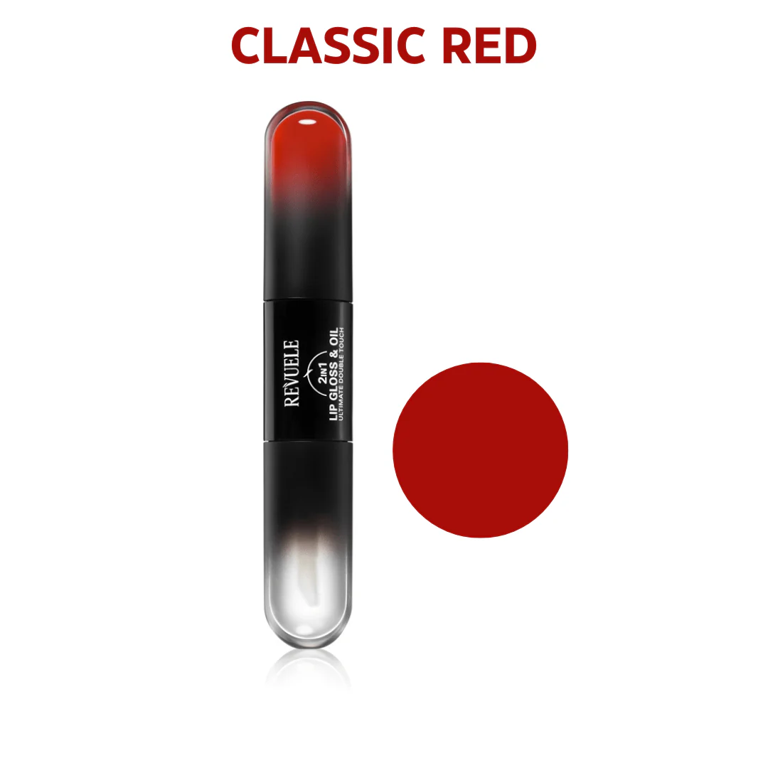 ليب كلوس 2 في 1 ريفولي | Revuele 2in1 Lip Gloss & Oil - Image 2