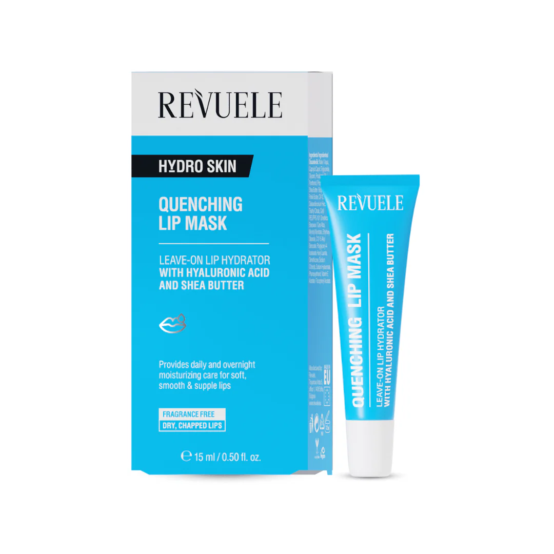 ماسك للشفاه هيالورونيك ريفولي - 15مل | Revuele Hydro Skin Quenching Lip Mask