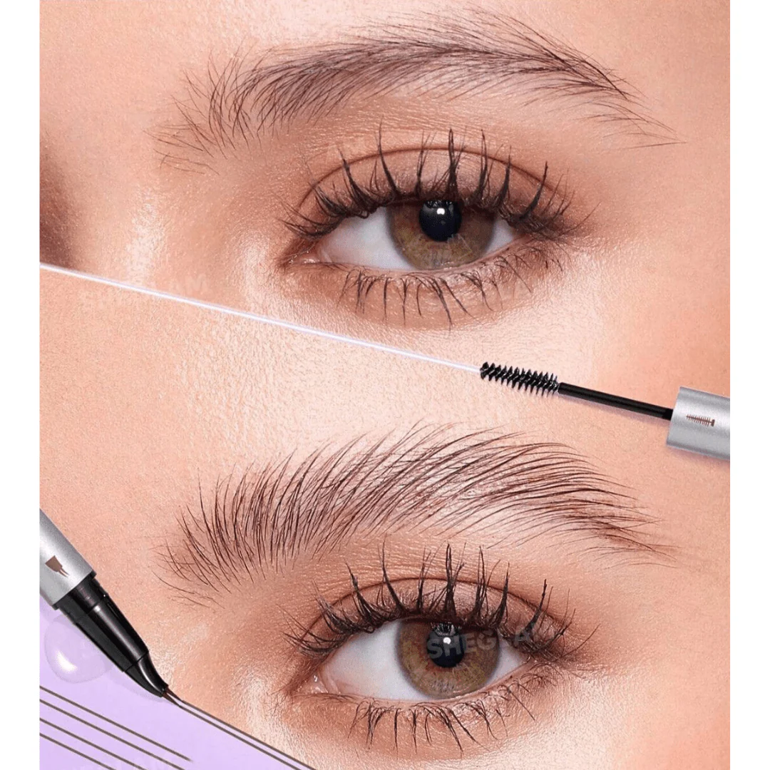 قلم حواجب شيكلام اشقر غامق | Sheglam real flow laminating brow pen taupe - Image 2