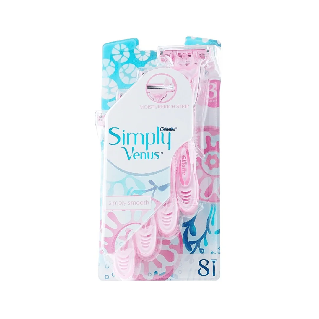 شفرات حلاقة سمبلي سموذ فينوس | Simply venus simply smooth razors
