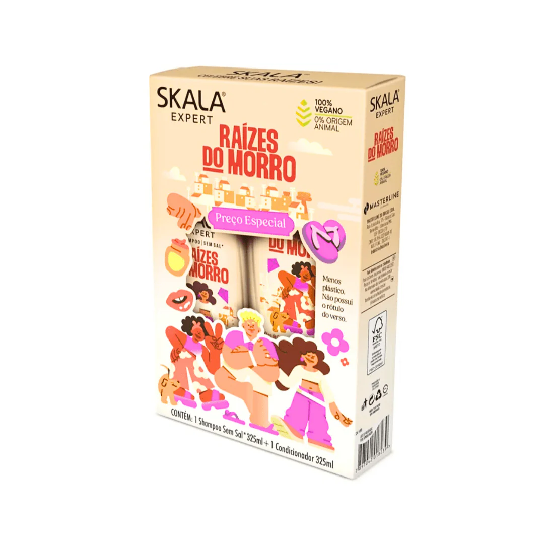 شامبو + كوندشنر رايزس سكالا - 325مل | Skala expert raizes do morro shampoo & Conditioner - Image 2