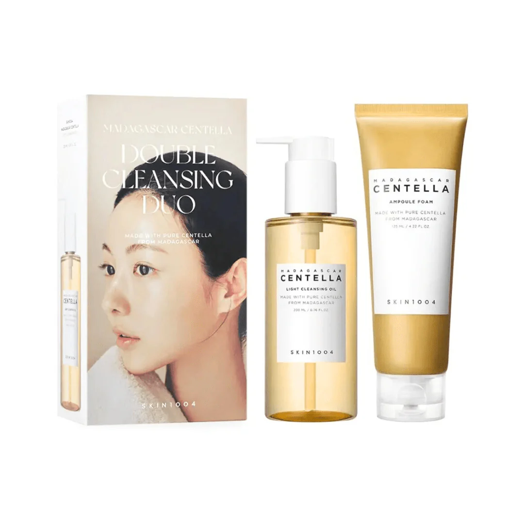 بكج التنظيف المزدوج سينتيلا مدغشقر | SKIN1004 centella madagascar double cleansing duo