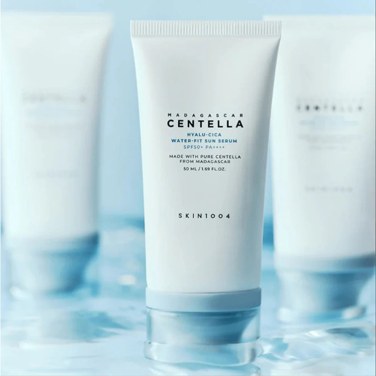 مدغشقر واقي شمس سيروم صغير - 50مل | SKIN1004 Madagascar Centella Hyalu-Cica Water-Fit Sun Serum - Image 2