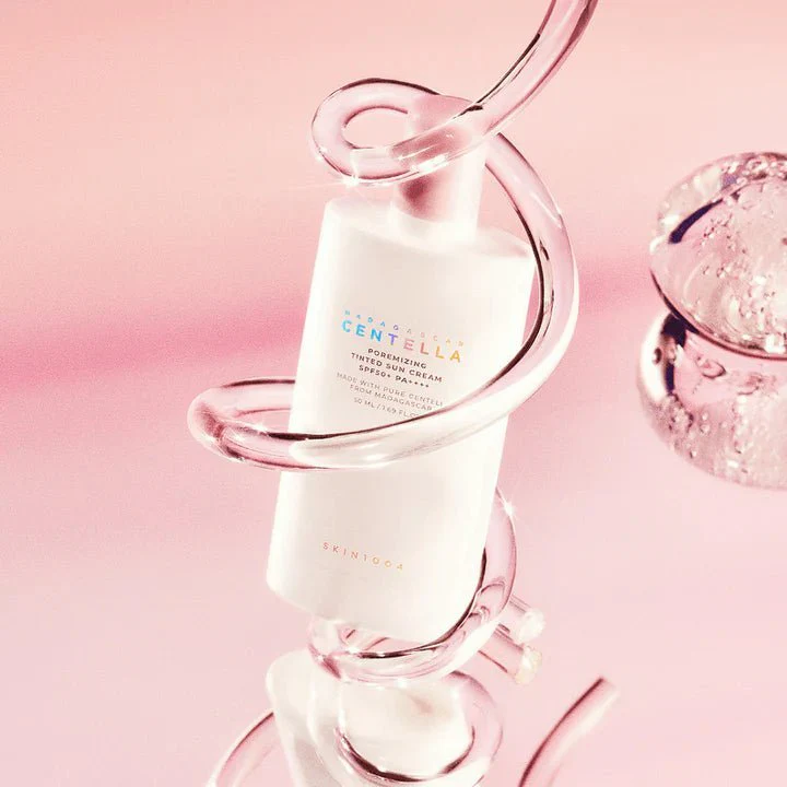 واقي شمس مع لون سينتيلا مدغشقر - 50مل | SKIN1004 madagascar centella poremizing tinted sun cream spf50+ pa++++ - Image 4