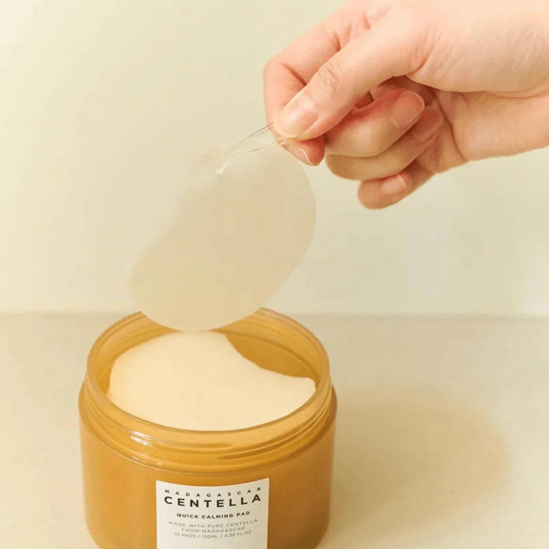بادات سينتيلا لتهدئة البشرة مدغشقر - 130مل | SKIN1004 madagascar centella quick calming pad - Image 5
