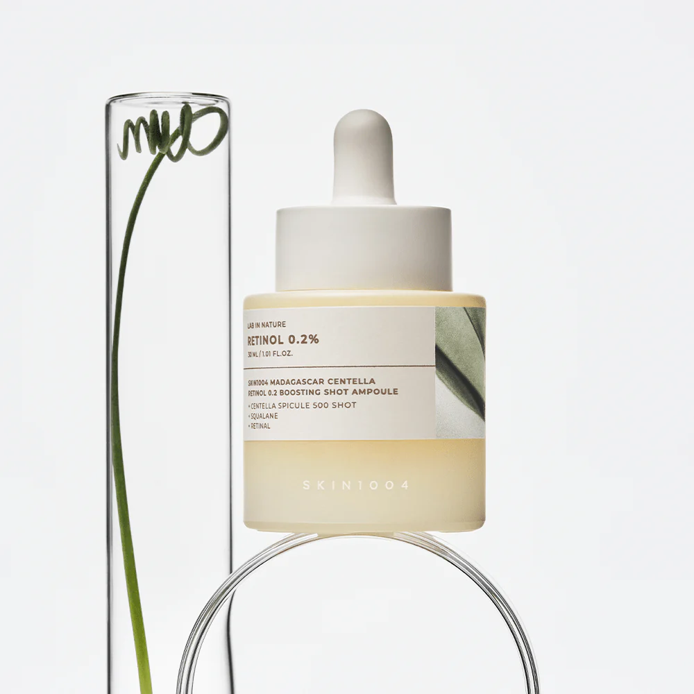امبولة سيروم ريتينول مدغشقر 30مل | SKIN1004 madagascar centella retinol 0.2 boosting shot ampoule - Image 5