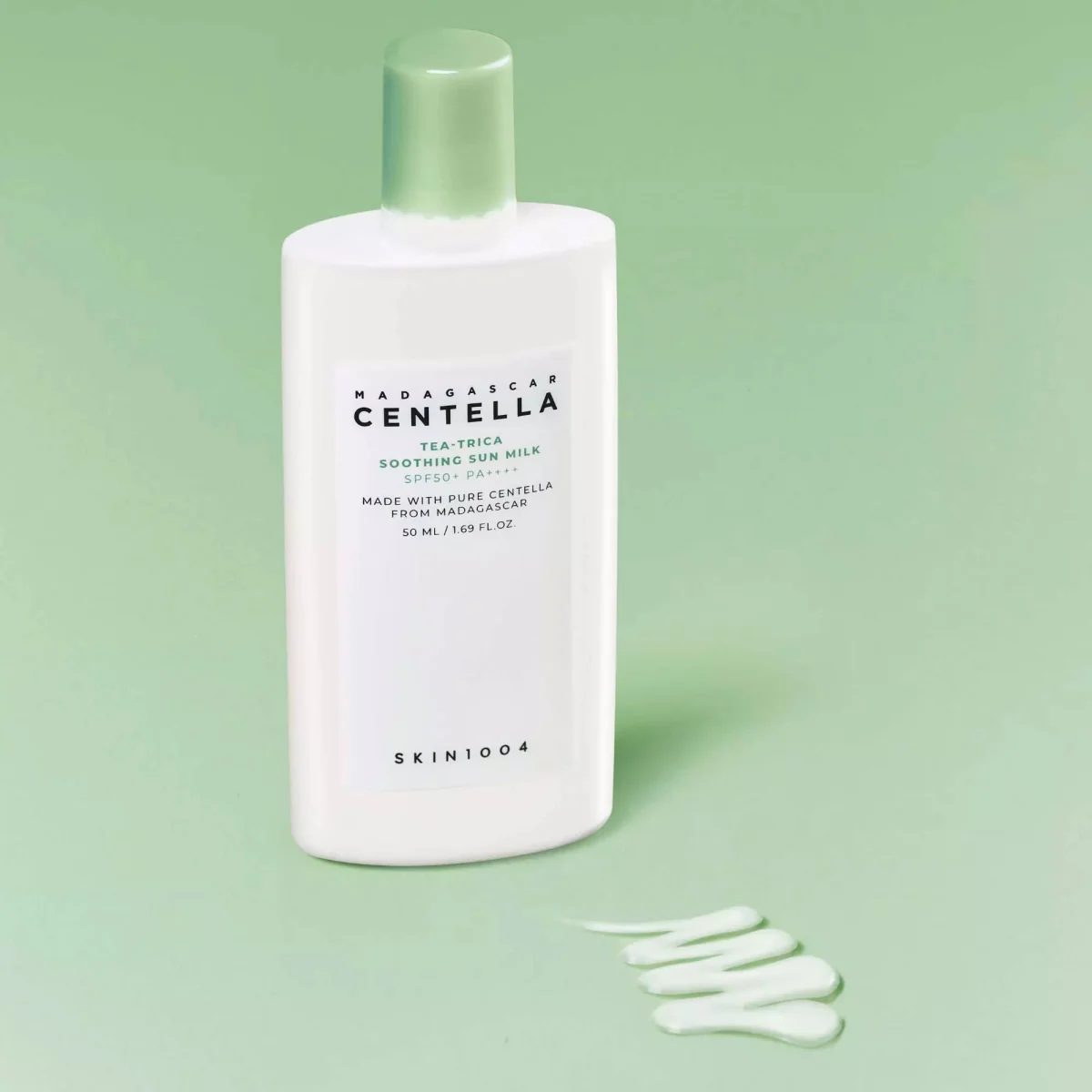 واقي شمس شجرة الشاي مدغشقر  - 50مل | SKIN1004 madagascar centella tea-trica soothing sun milk spf50+ pa++++ - Image 2