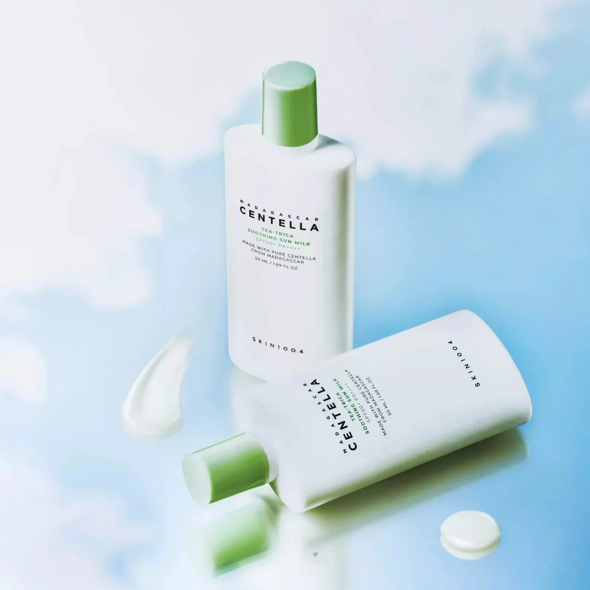 واقي شمس شجرة الشاي مدغشقر  - 50مل | SKIN1004 madagascar centella tea-trica soothing sun milk spf50+ pa++++ - Image 4