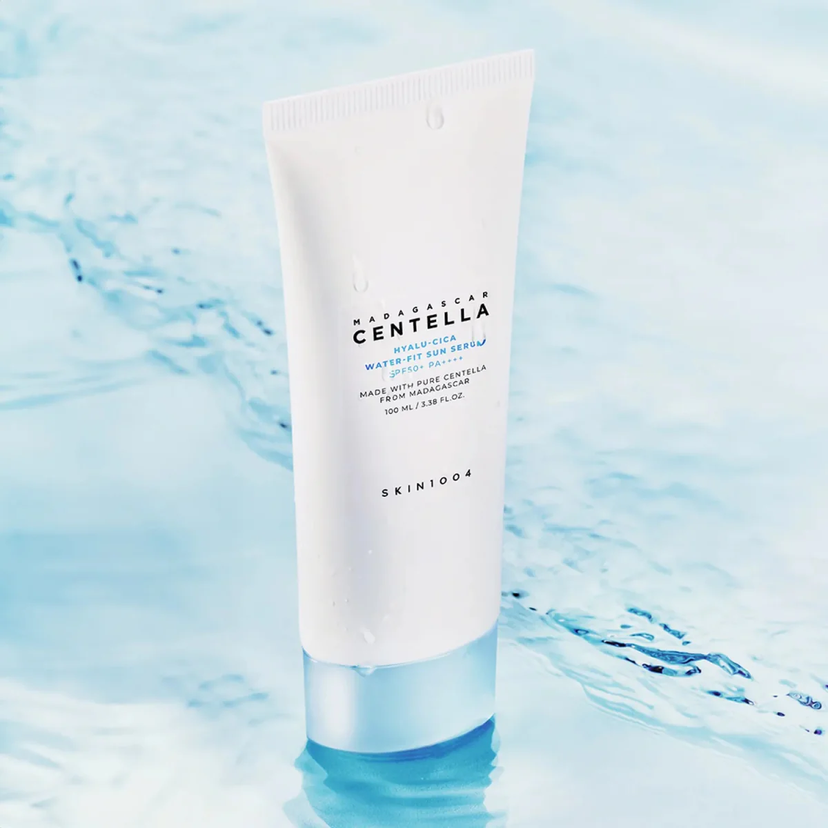 مدغشقر واقي شمس سيروم كبير - 100مل | SKIN1004 Madagascar Centella Hyalu-Cica Water-Fit Sun Serum - Image 2