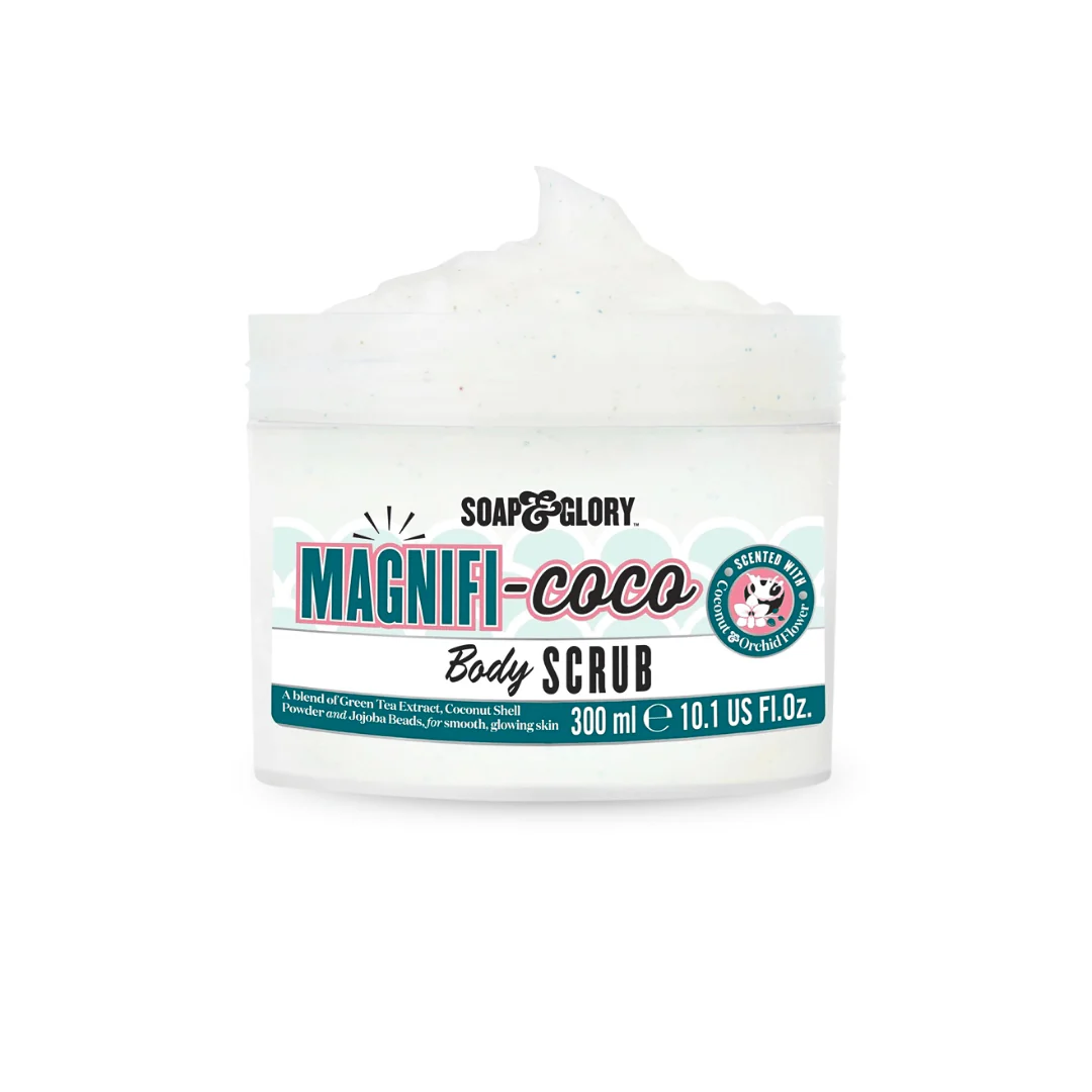 سكراب جسم بجوز الهند سوب اند كلوري - 300مل | Soap & Glory magnifi coco body scrub
