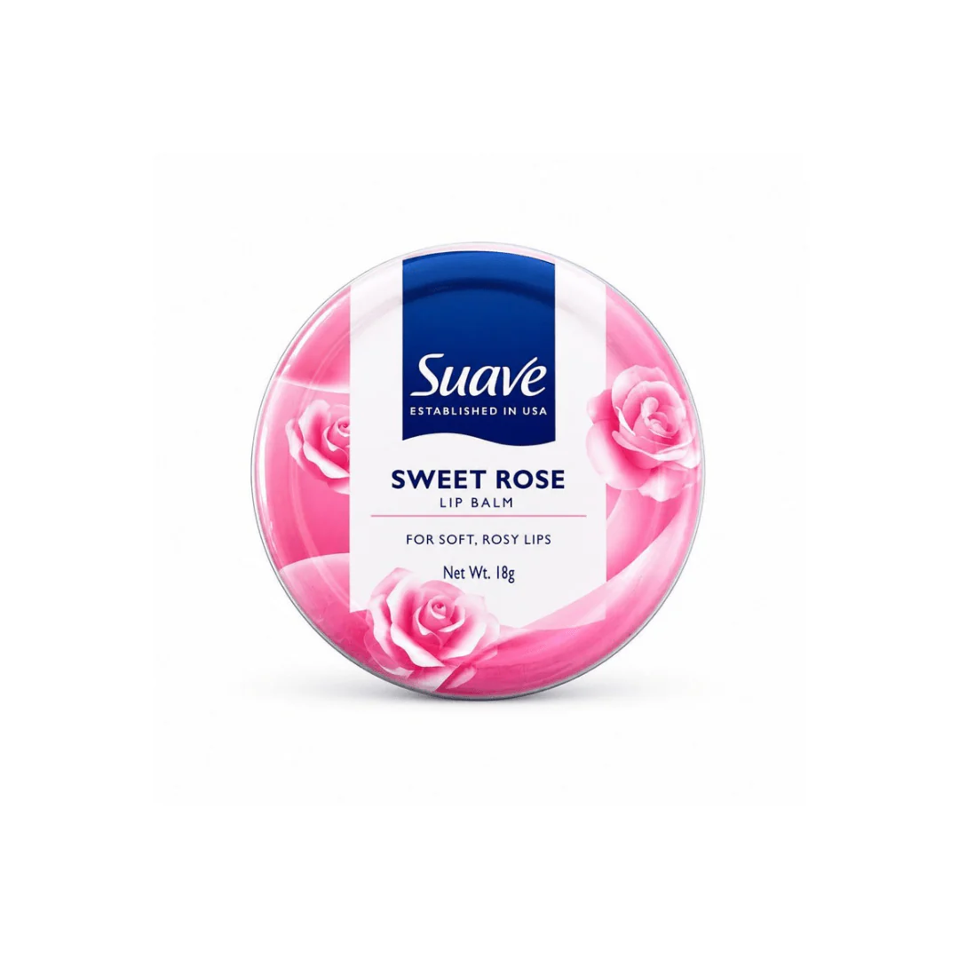 مرطب شفاه سويت روز سواف - 18غرام | Suave sweet rose lip balm