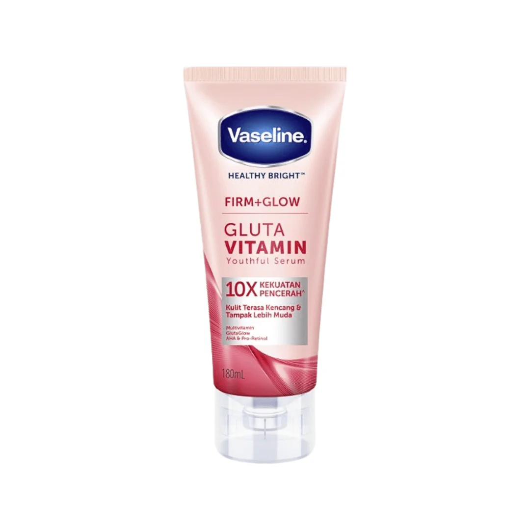 سيروم شد الجسم فازلين - 180مل | Vaseline firm + glow gluta vitamin youthful serum