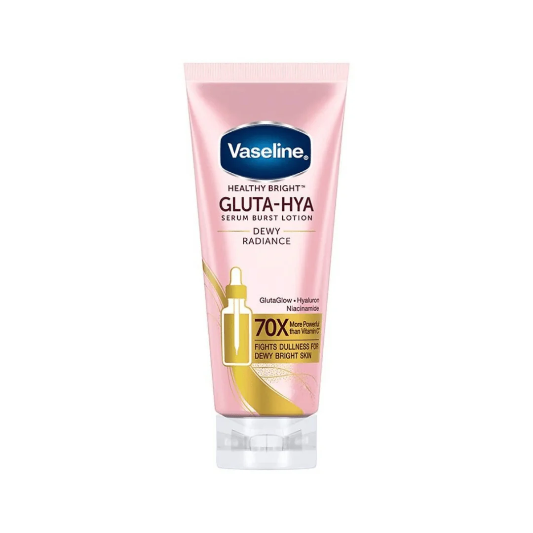سيروم لوشن تعزيز النضارة فازلين - 200مل| Vaseline gluta hya serum burst lotion dewy radiance