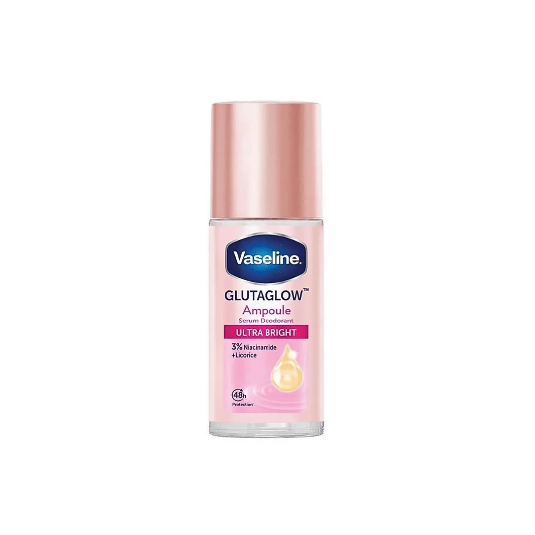 رول مزيل عرق و مفتح فازلين - 45مل | Vaseline glutaglow ampoule serum deodorant ultra bright
