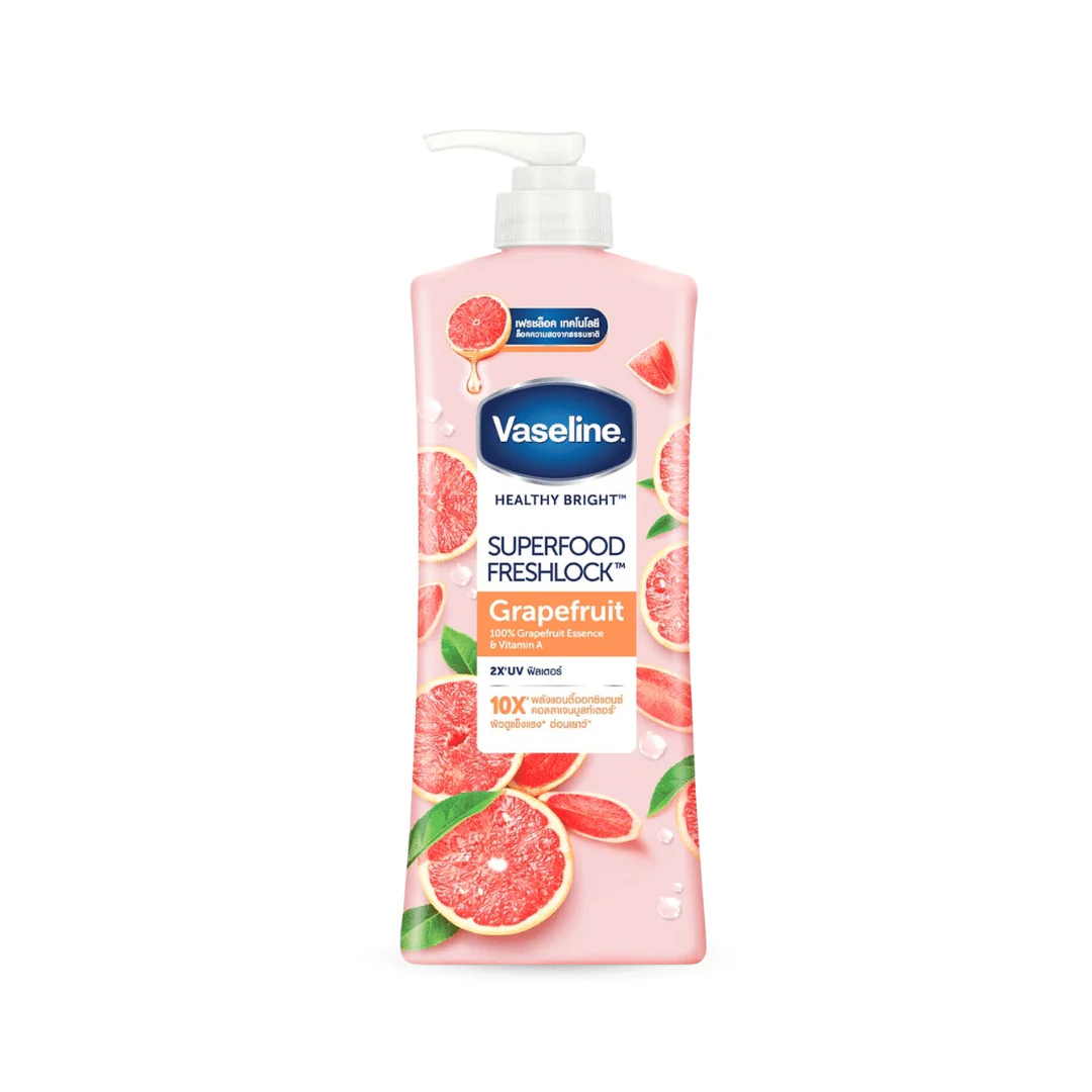 لوشن فازلين فريش لوك كبير - 500مل | Vaseline Healthy Bright Superfood Freshlock Lotion