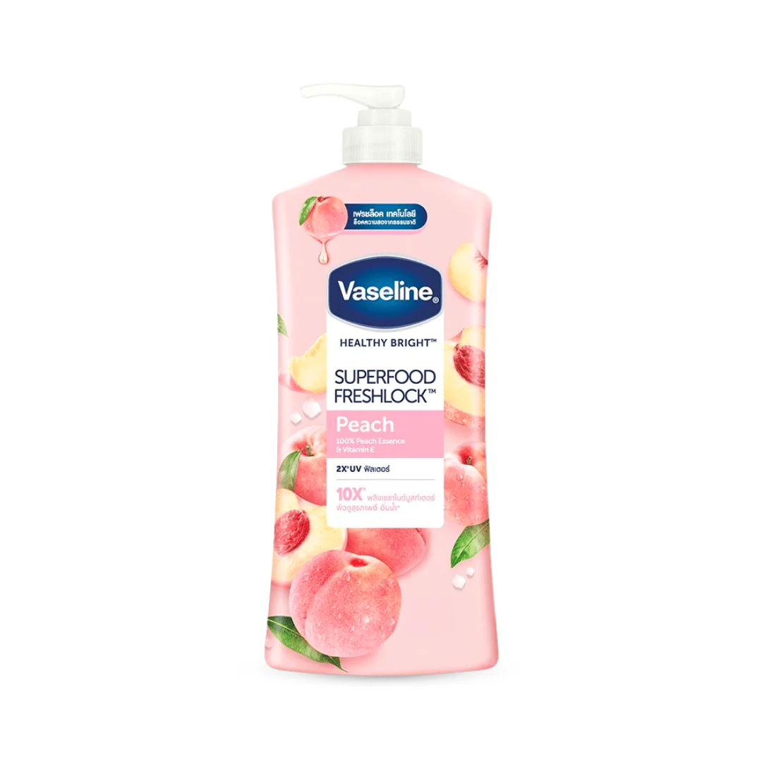 لوشن فازلين فريش لوك كبير - 500مل | Vaseline Healthy Bright Superfood Freshlock Lotion - Image 2