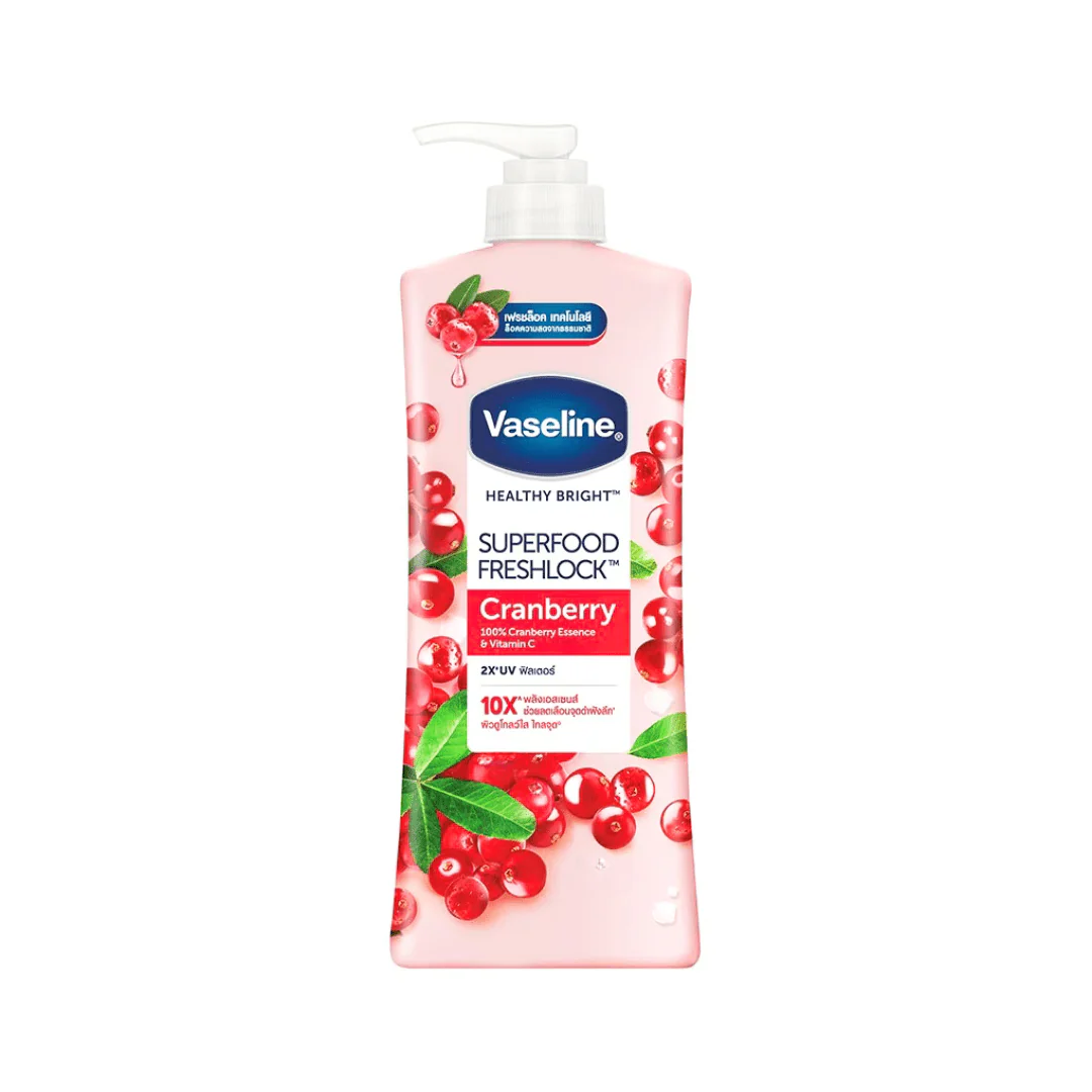 لوشن فازلين فريش لوك كبير - 500مل | Vaseline Healthy Bright Superfood Freshlock Lotion - Image 3